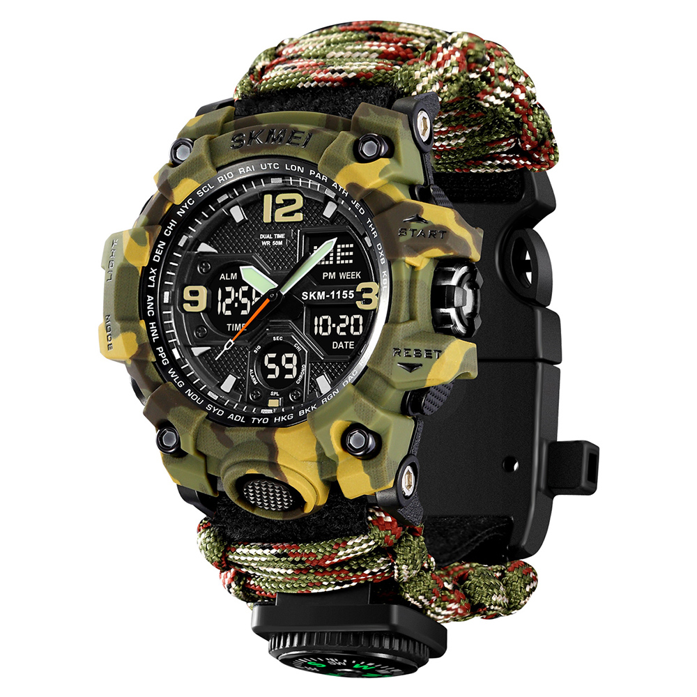 Skmei 1155BNCMGN Camo Green - 3