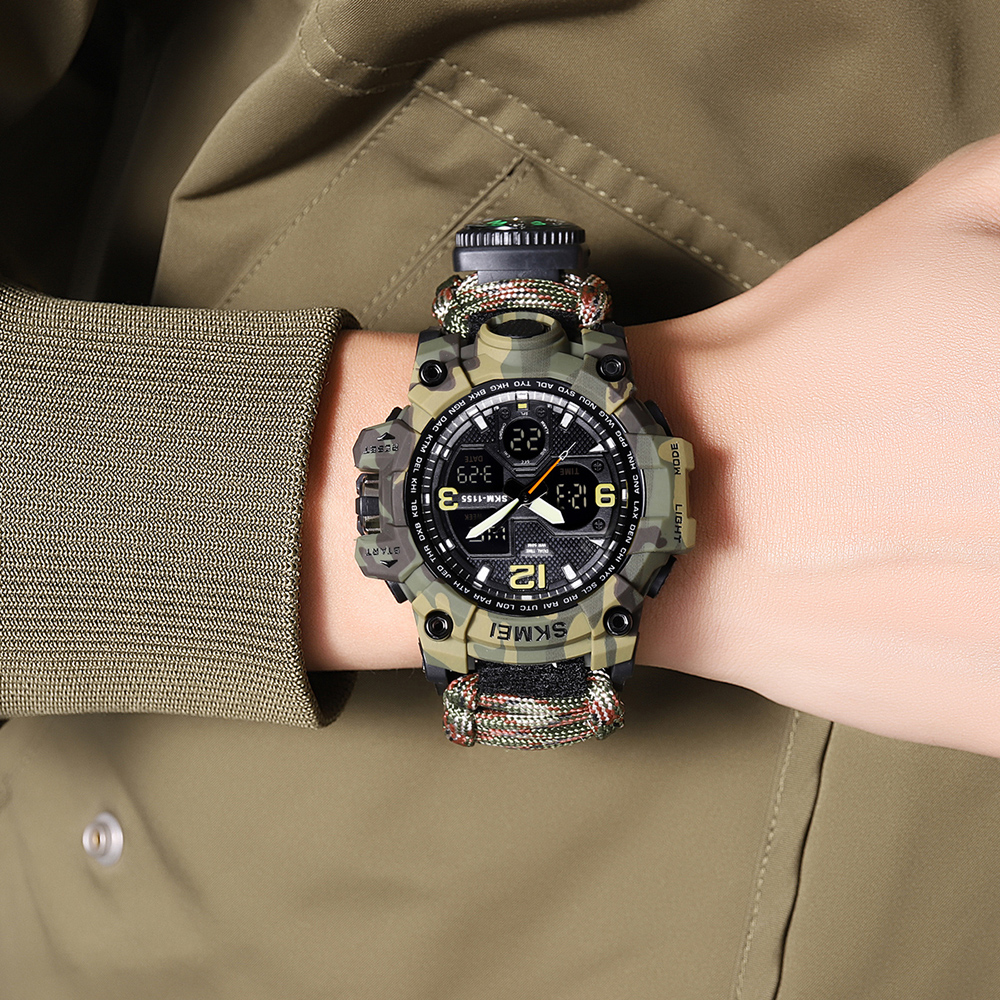 Skmei 1155BNCMGN Camo Green - 5