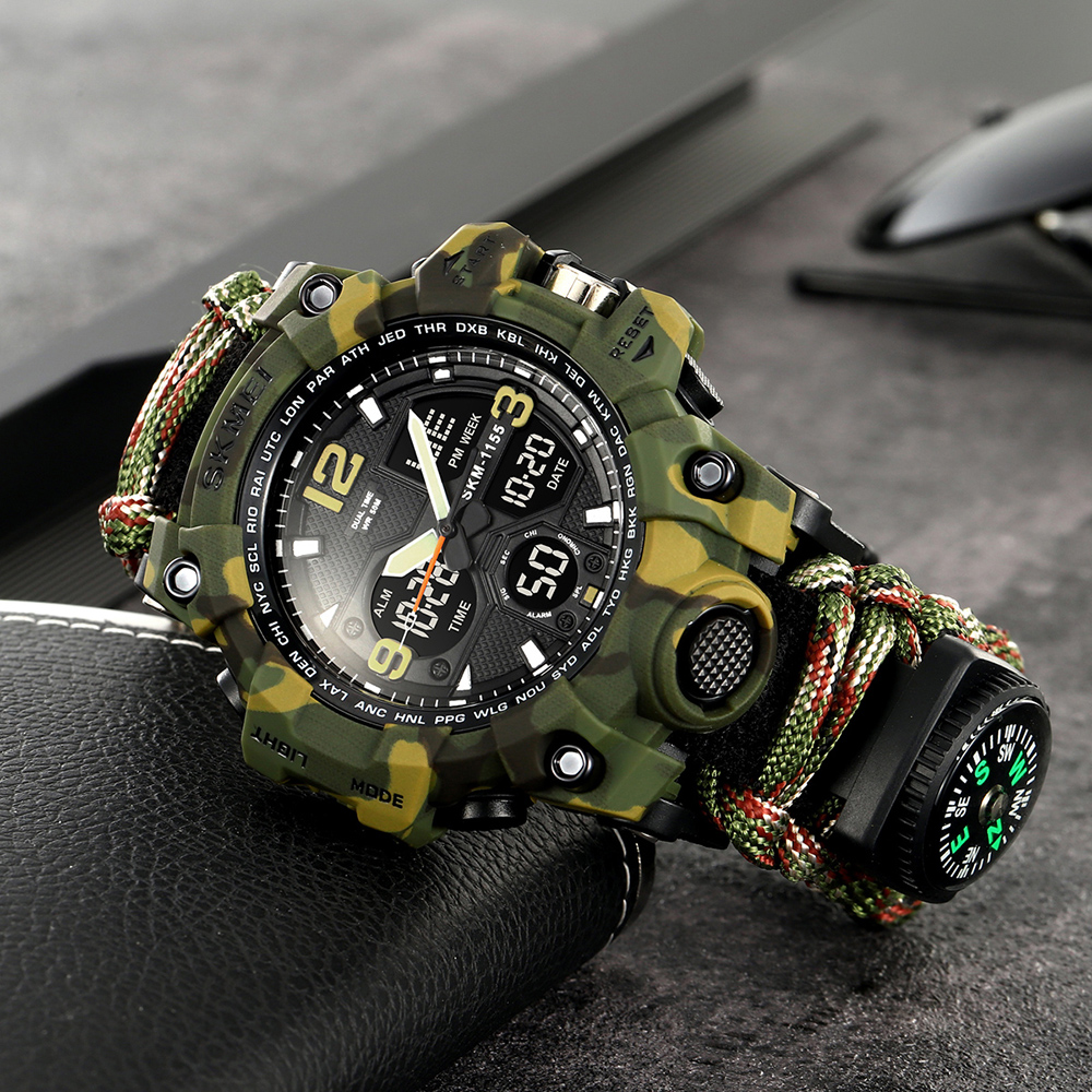 Skmei 1155BNCMGN Camo Green - 6