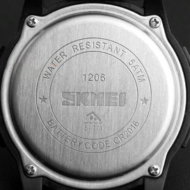 Skmei 1206 Black-White - 2