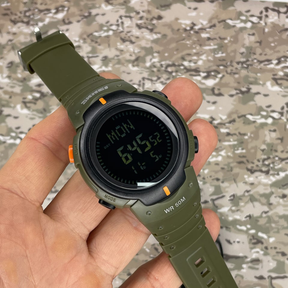 Skmei 1231AG Military Smart Watch + Compass - 4