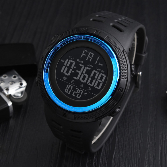 Skmei 1251BU Black-Blue - 3