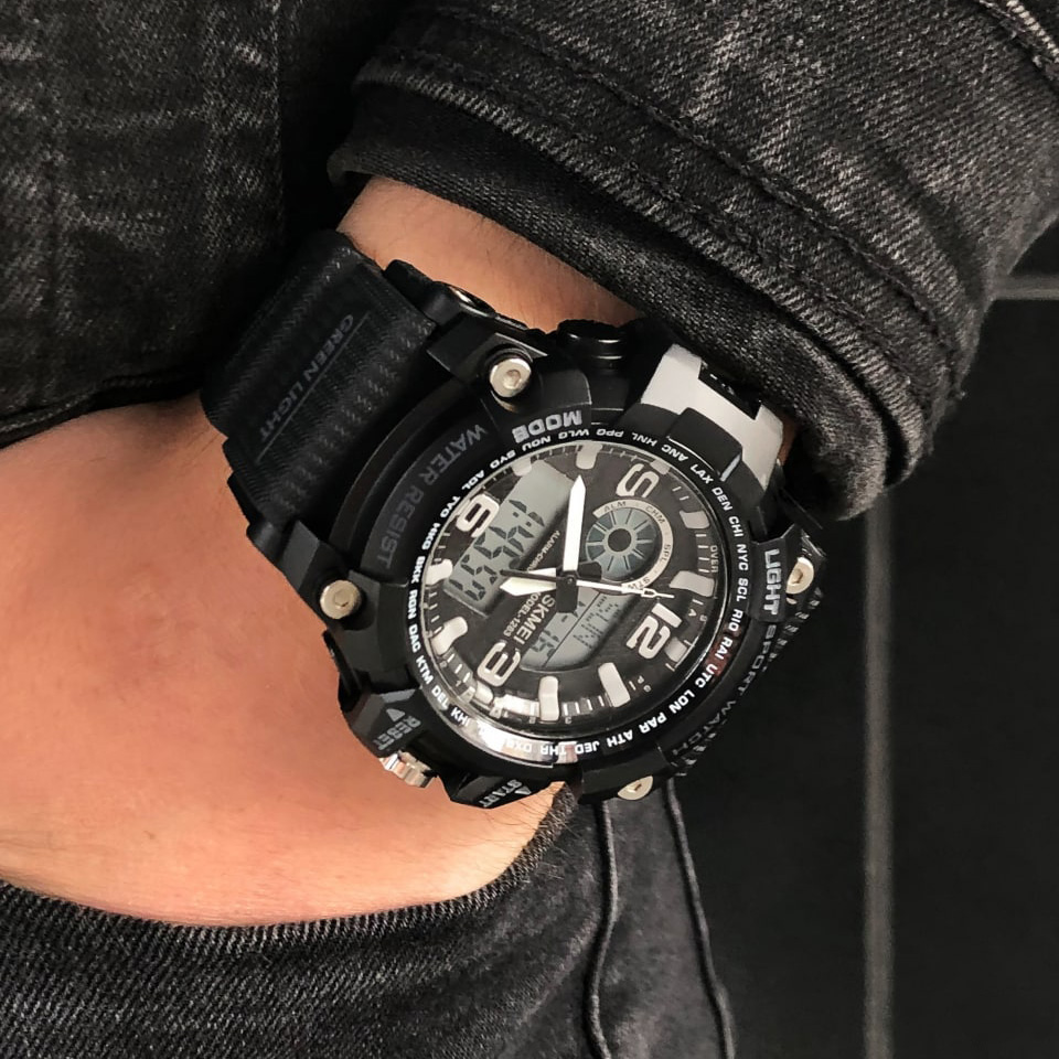 Skmei 1283 All Black. - 2