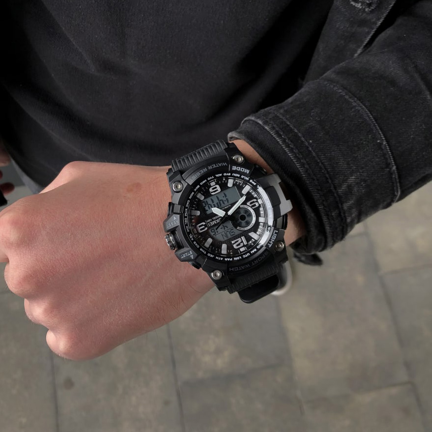 Skmei 1283 All Black. - 4