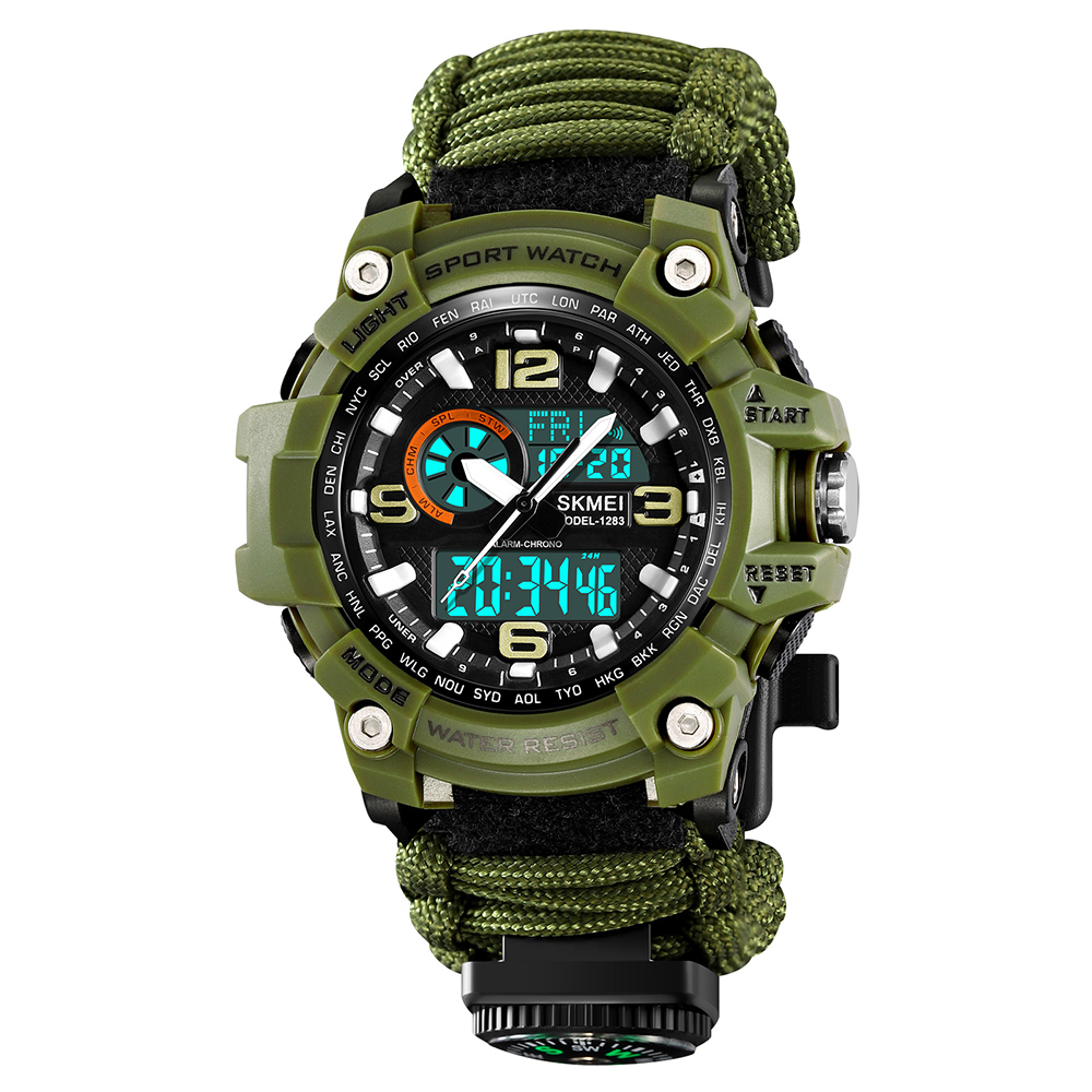 Skmei 1283NAG Army Green - 2