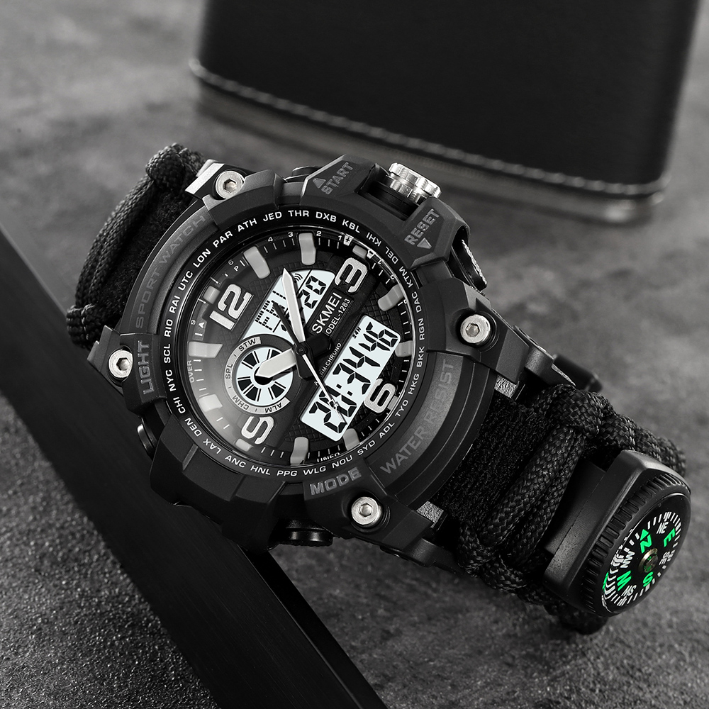 Skmei 1283NBK Black - 3