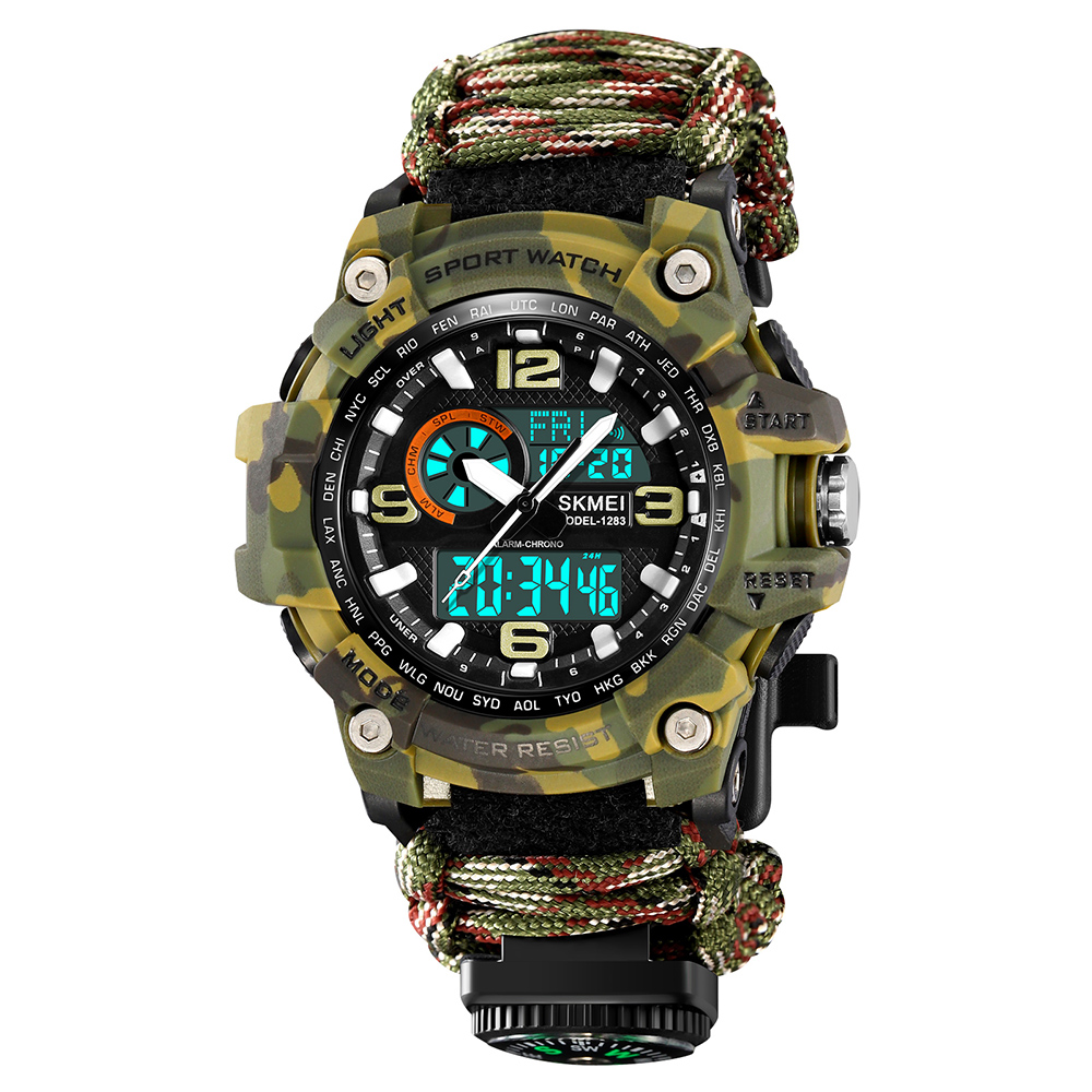 Skmei 1283NCMAG Camo Green - 2