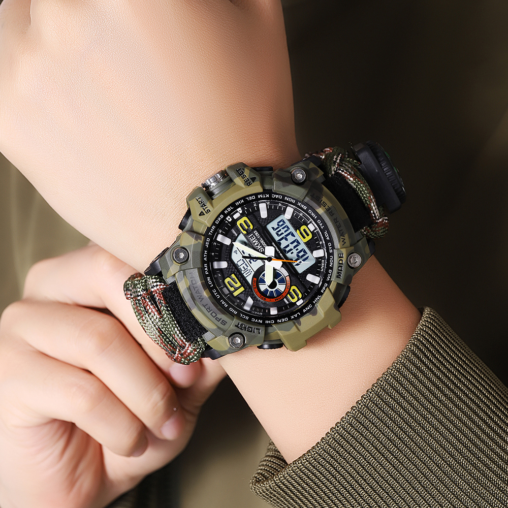 Skmei 1283NCMAG Camo Green - 3