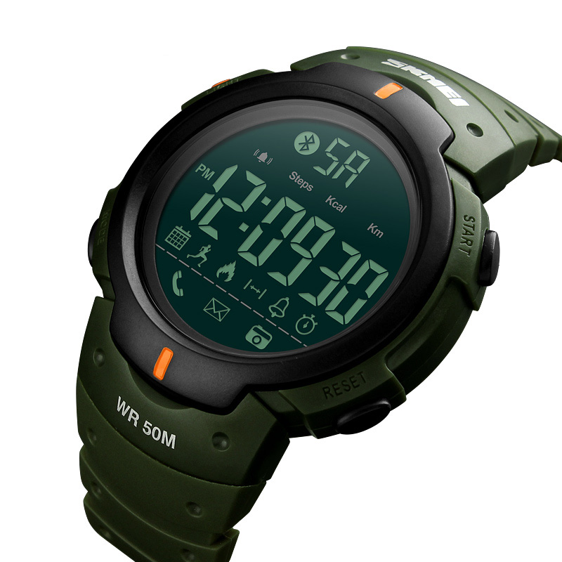 Skmei 1301AG army green Smart Watch - 2