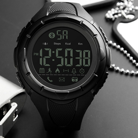 Skmei 1326BK Black Smart Watch SALE - 3