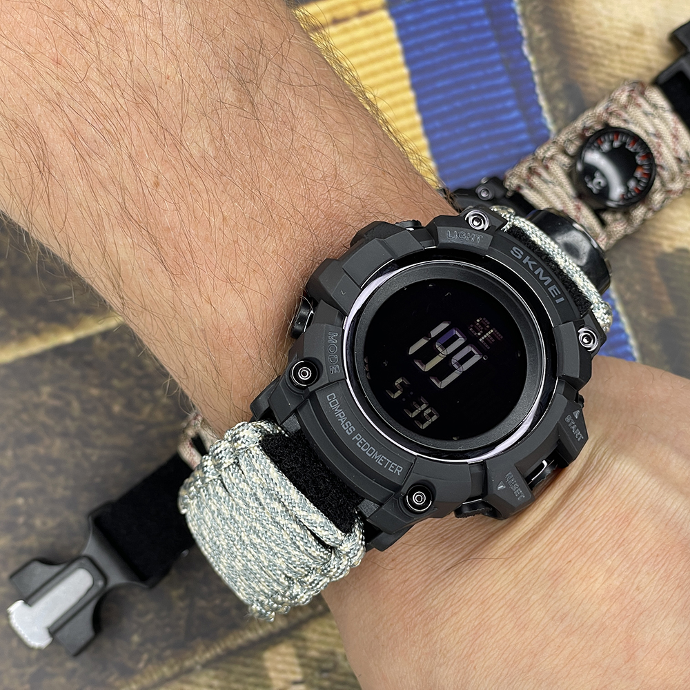 Skmei 1356ACUPK ACU Tactic Compass - 4