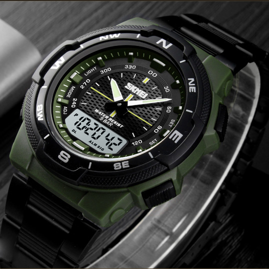 Skmei 1370AG Army Green - 3