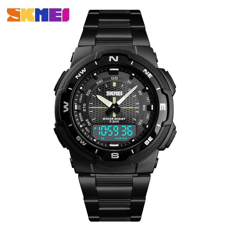 Skmei 1370BKWT Black-White SALE - 2