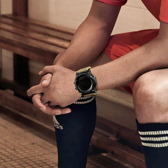 Skmei 1384 Black-Khaki Wrisband - 4