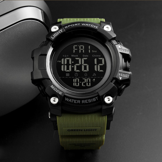 Skmei 1384 Black-Military Wrisband - 3