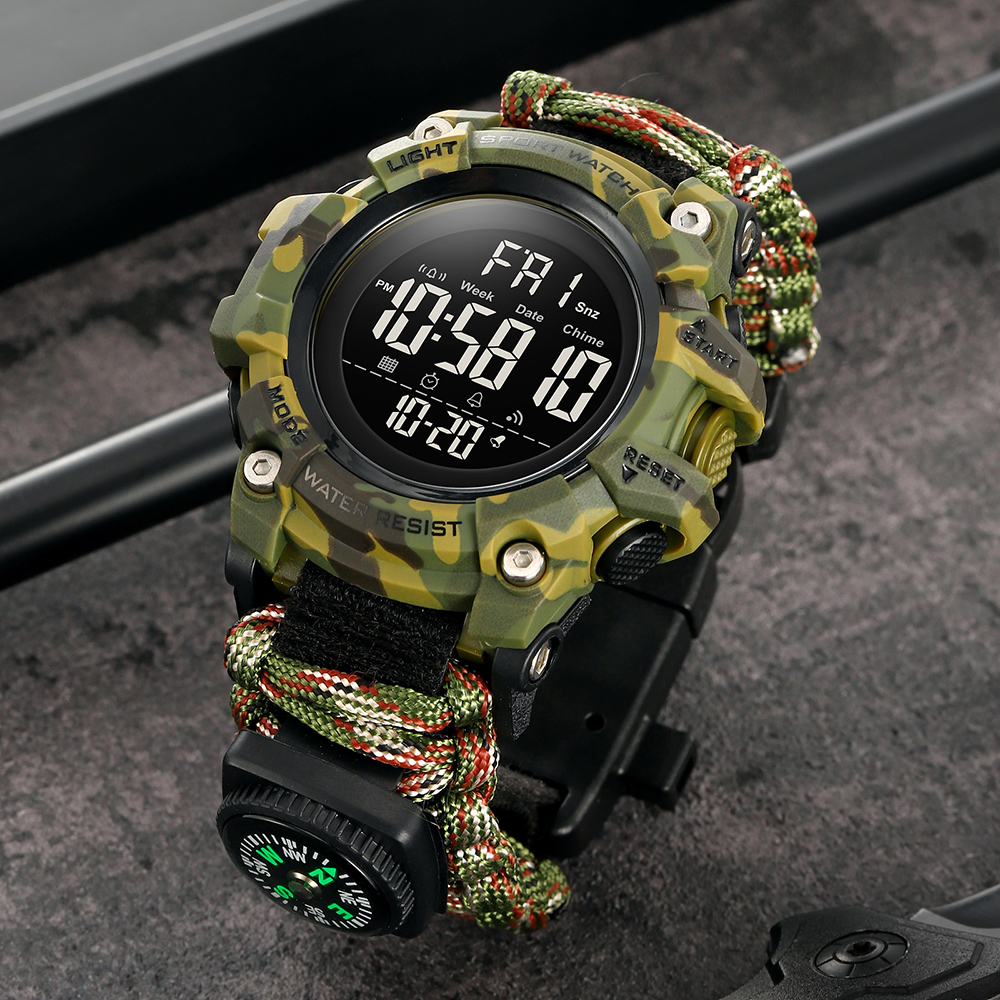 Skmei 1384NCMAG Camo Green - 4