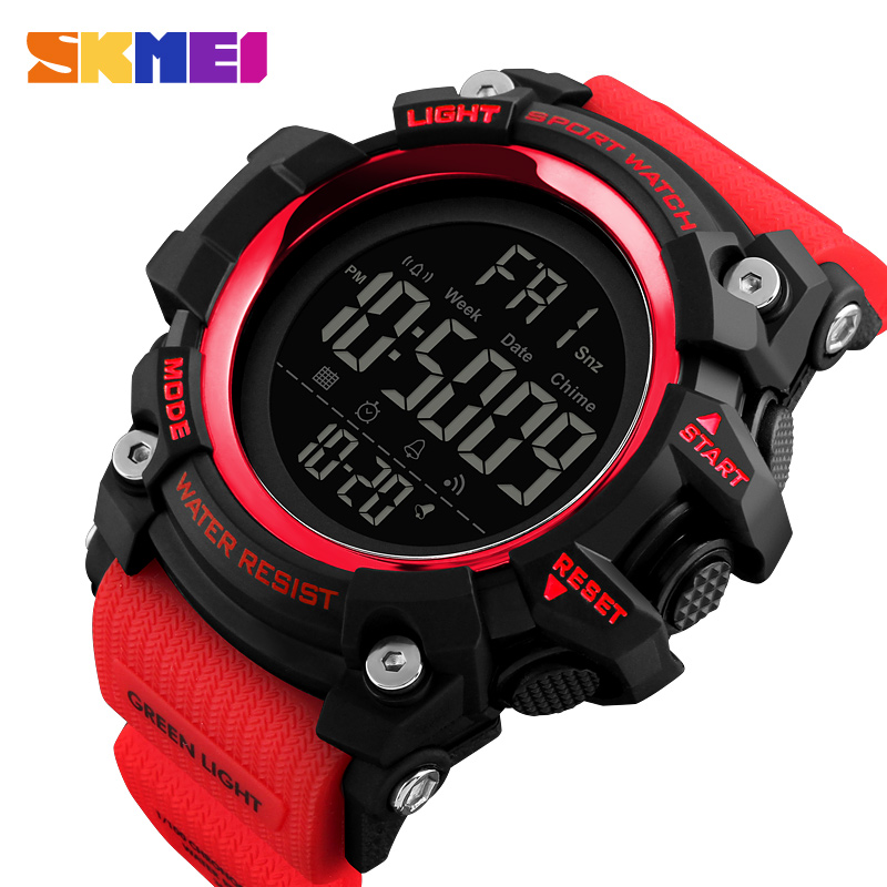Skmei 1384RD Black-Red - 2