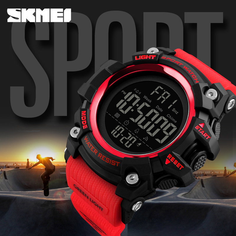 Skmei 1384RD Black-Red - 4