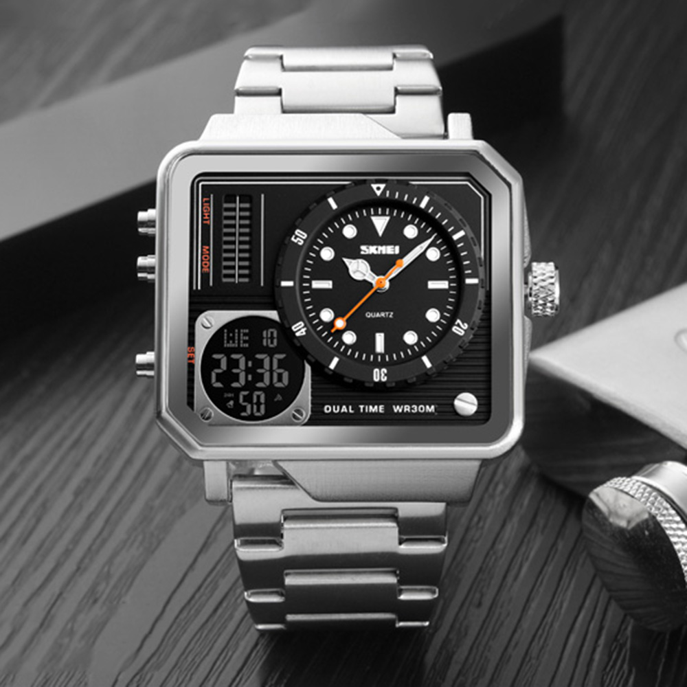 Skmei 1392SI Silver SALE - 4