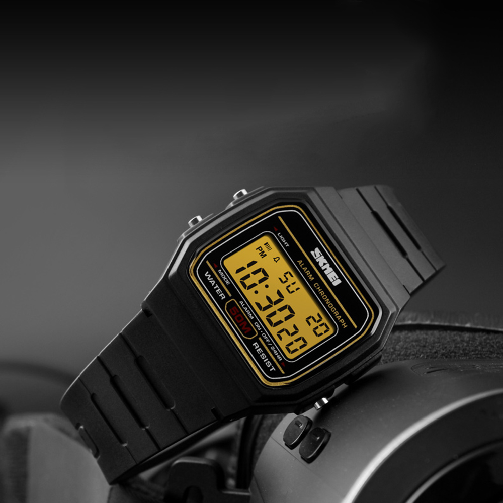 Skmei 1412BKGD Black-Gold - 4