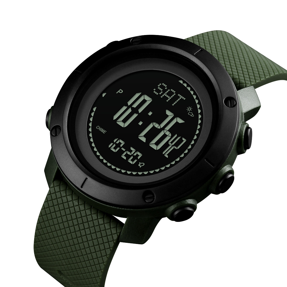 Skmei 1427AG Army Green + Compass - 2