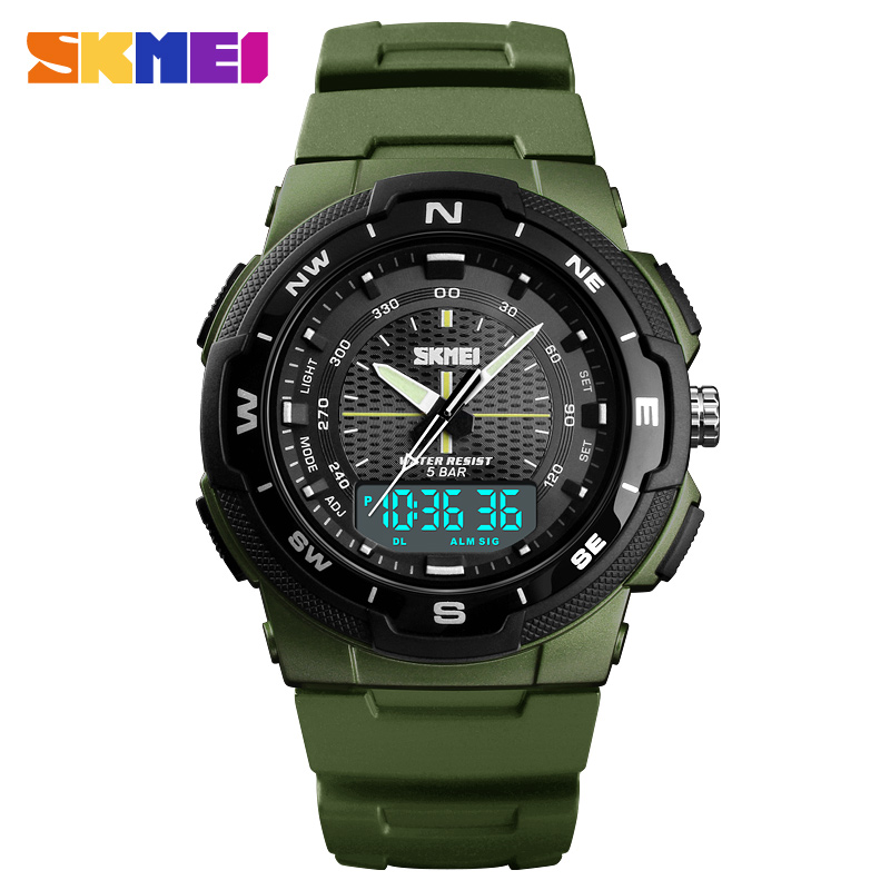 Skmei 1454AG Army Green - 2