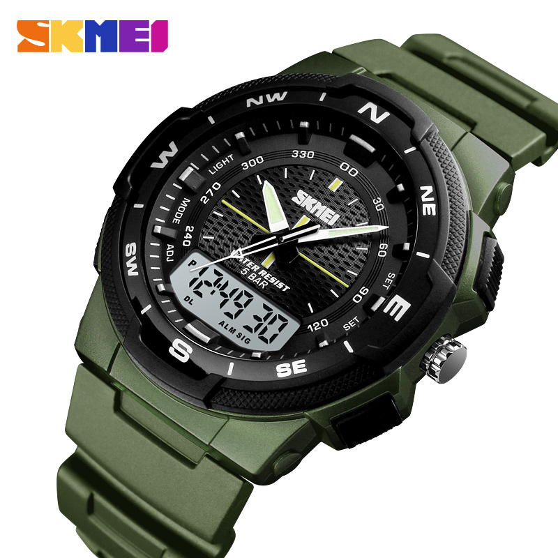 Skmei 1454AG Army Green - 3