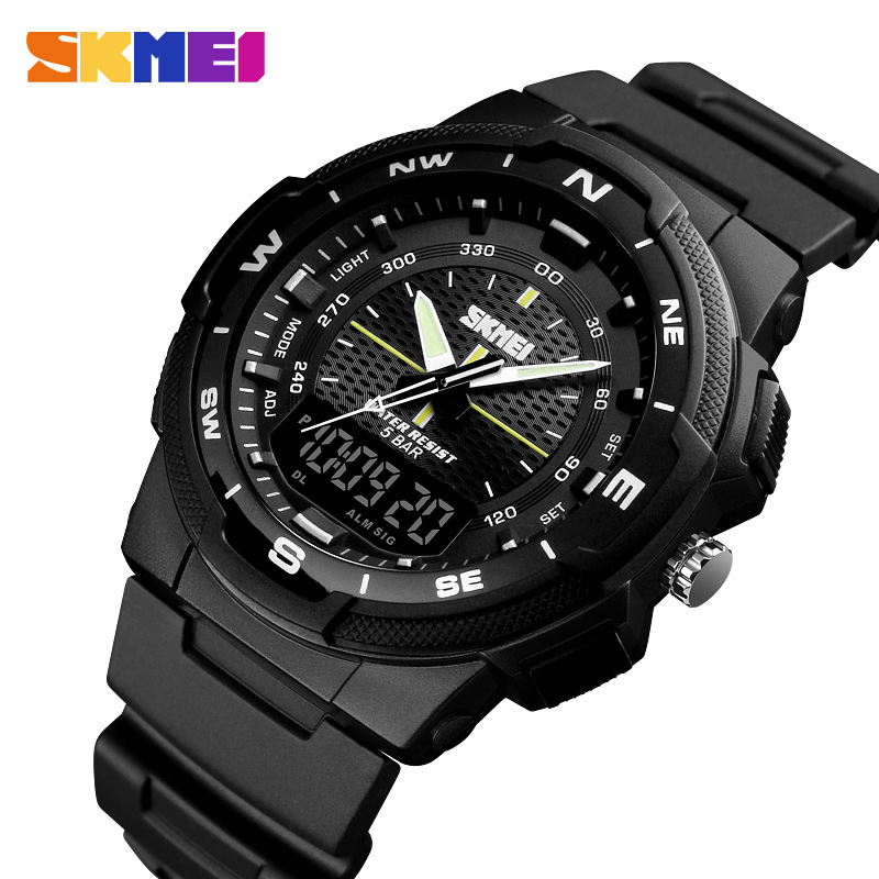 Skmei 1454BKBK Black-Black - 3
