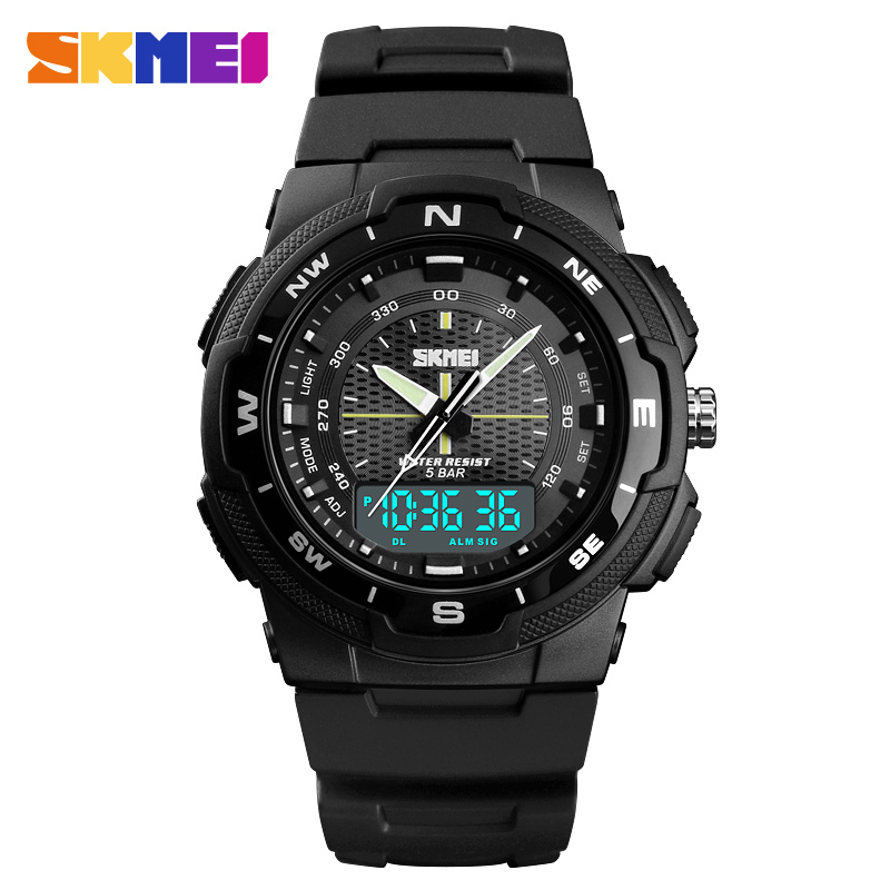 Skmei 1454BKWT Black-White - 2