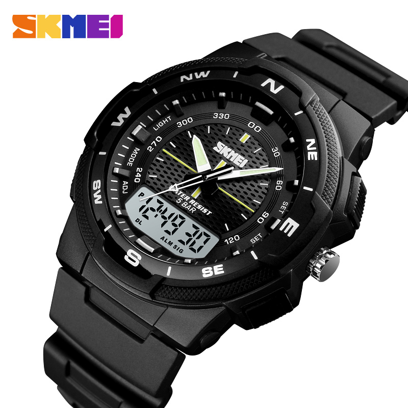 Skmei 1454BKWT Black-White - 3