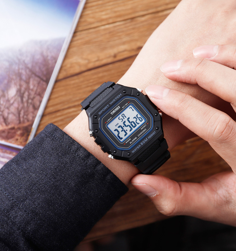 Skmei 1496BKWT Black-White - 4