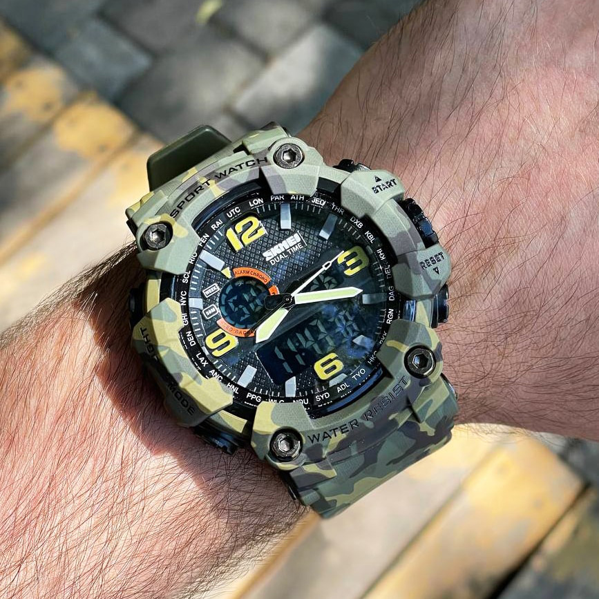 Skmei 1520CMGN Green Camo. SALE - 3