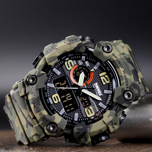 Skmei 1520CMGN Green Camo. SALE - 4