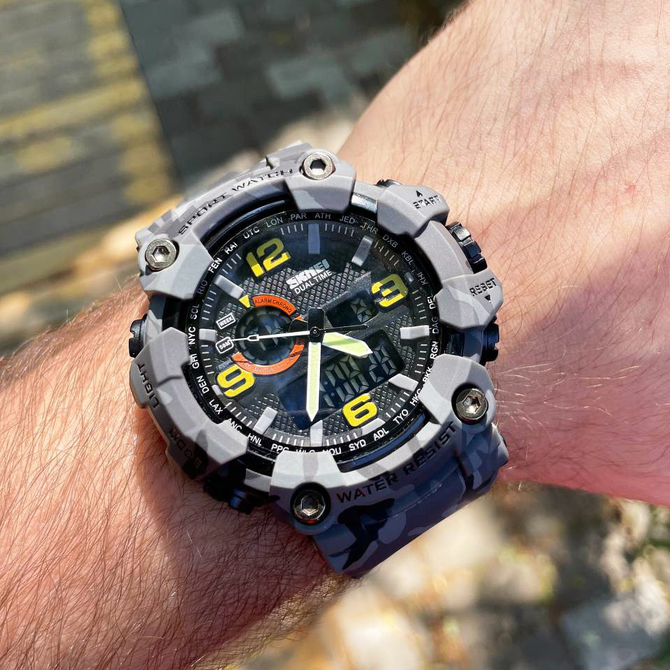 Skmei 1520CMGY Gray Camo. - 3