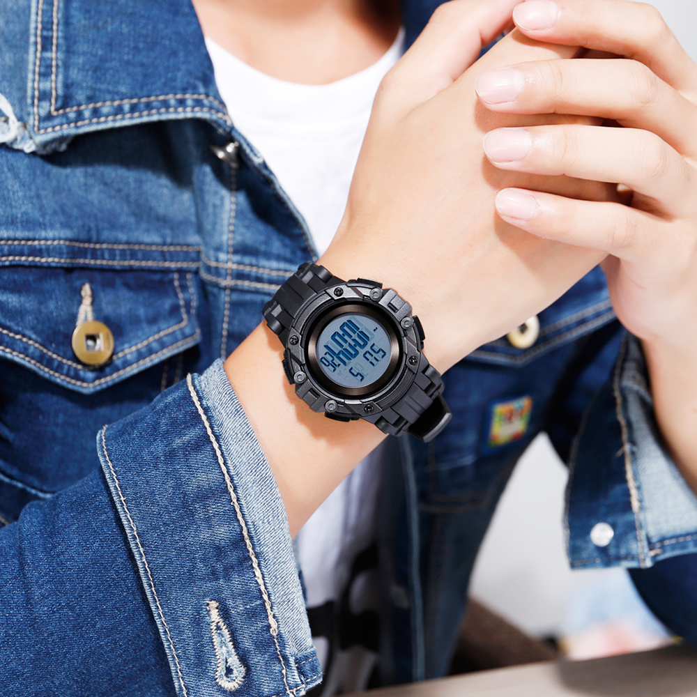 Skmei 1545BKWT Black-White - 4