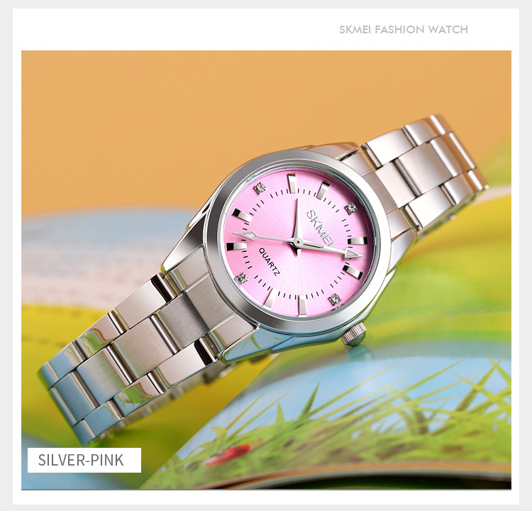 Skmei 1620SIPK Silver-Pink - 3