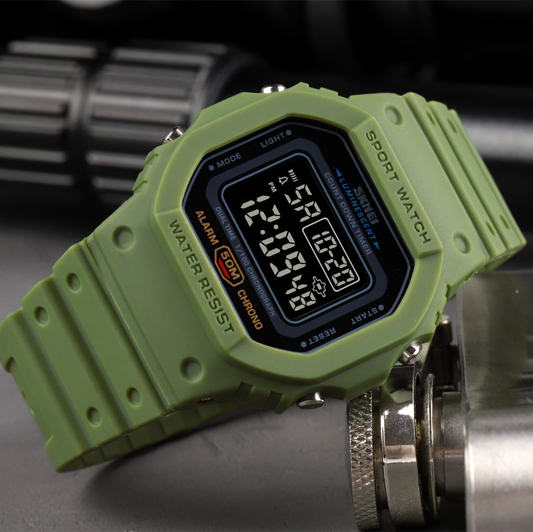 Skmei 1628 Military-Black - 4