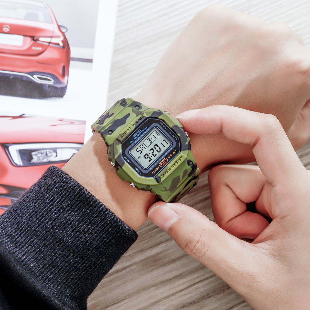 Skmei 1628CMGN Camo Green - 3