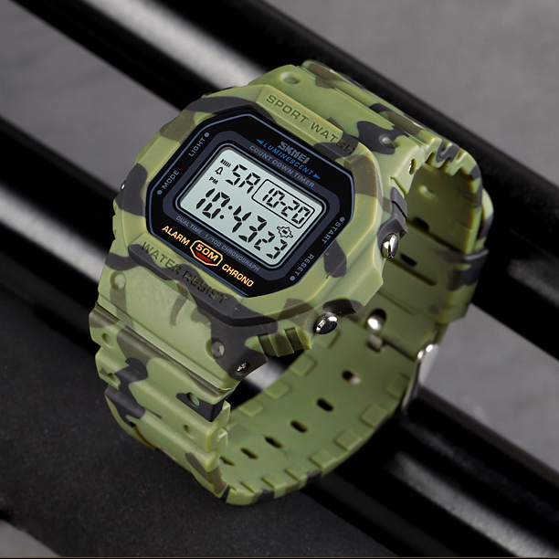 Skmei 1628CMGN Camo Green - 4