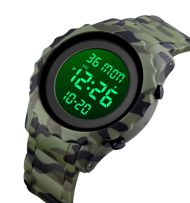 Skmei 1631CMGN Camo Green STOPPED - 4