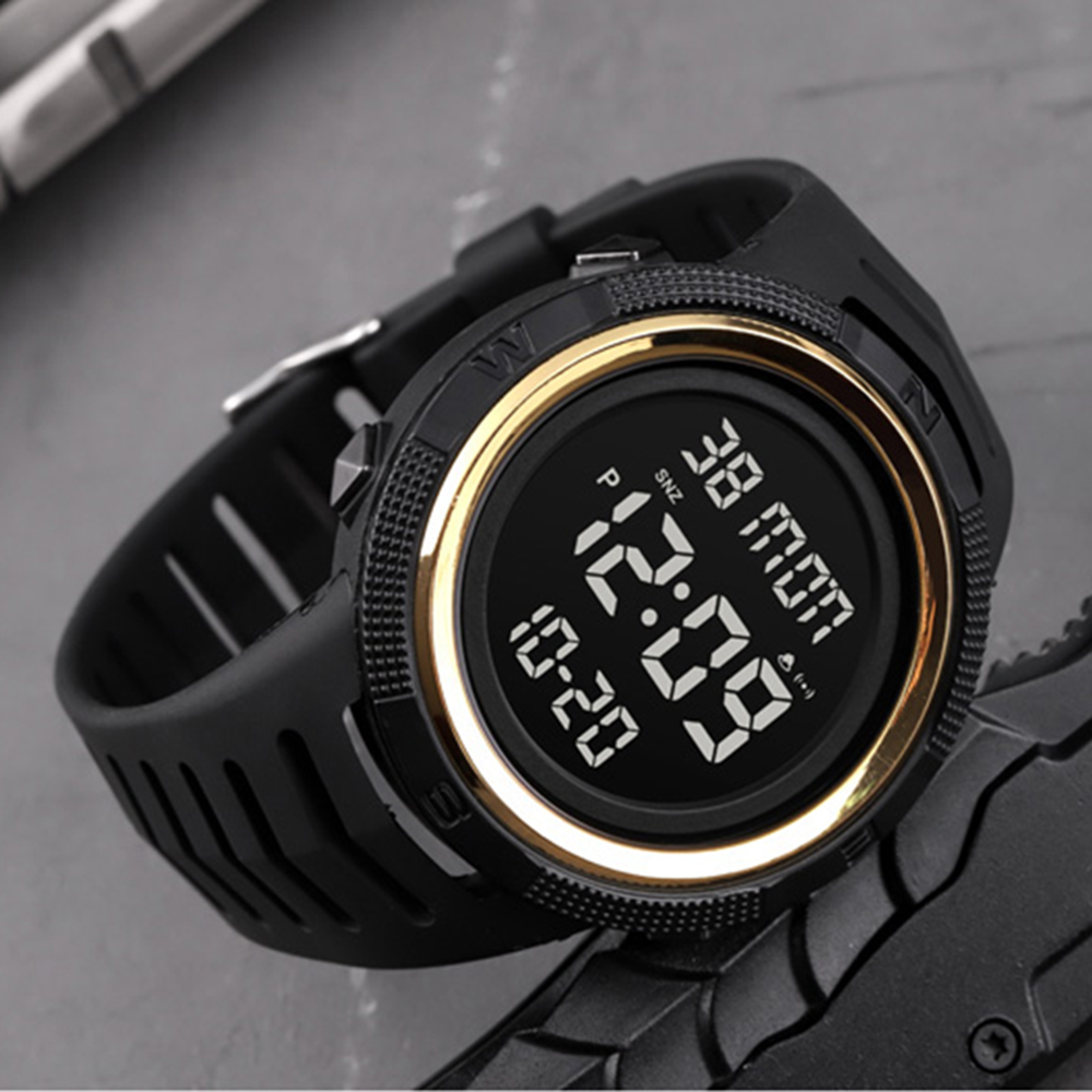 Skmei 1632GDBK GoldBlack SALE - 4