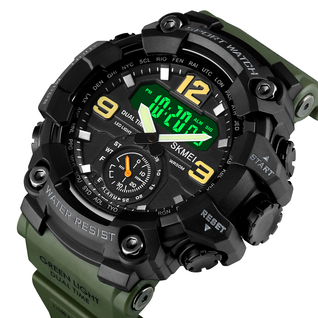Skmei 1637AG Army Green. - 2