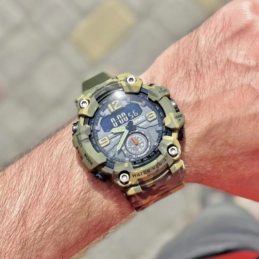 Skmei 1637CMGN Camo Green. - 3