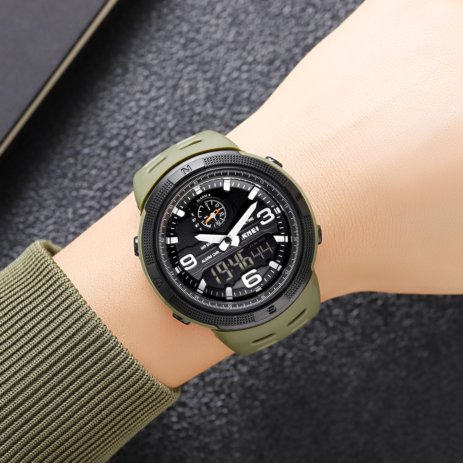 Skmei 1655AGBK Army Green-Black - 3