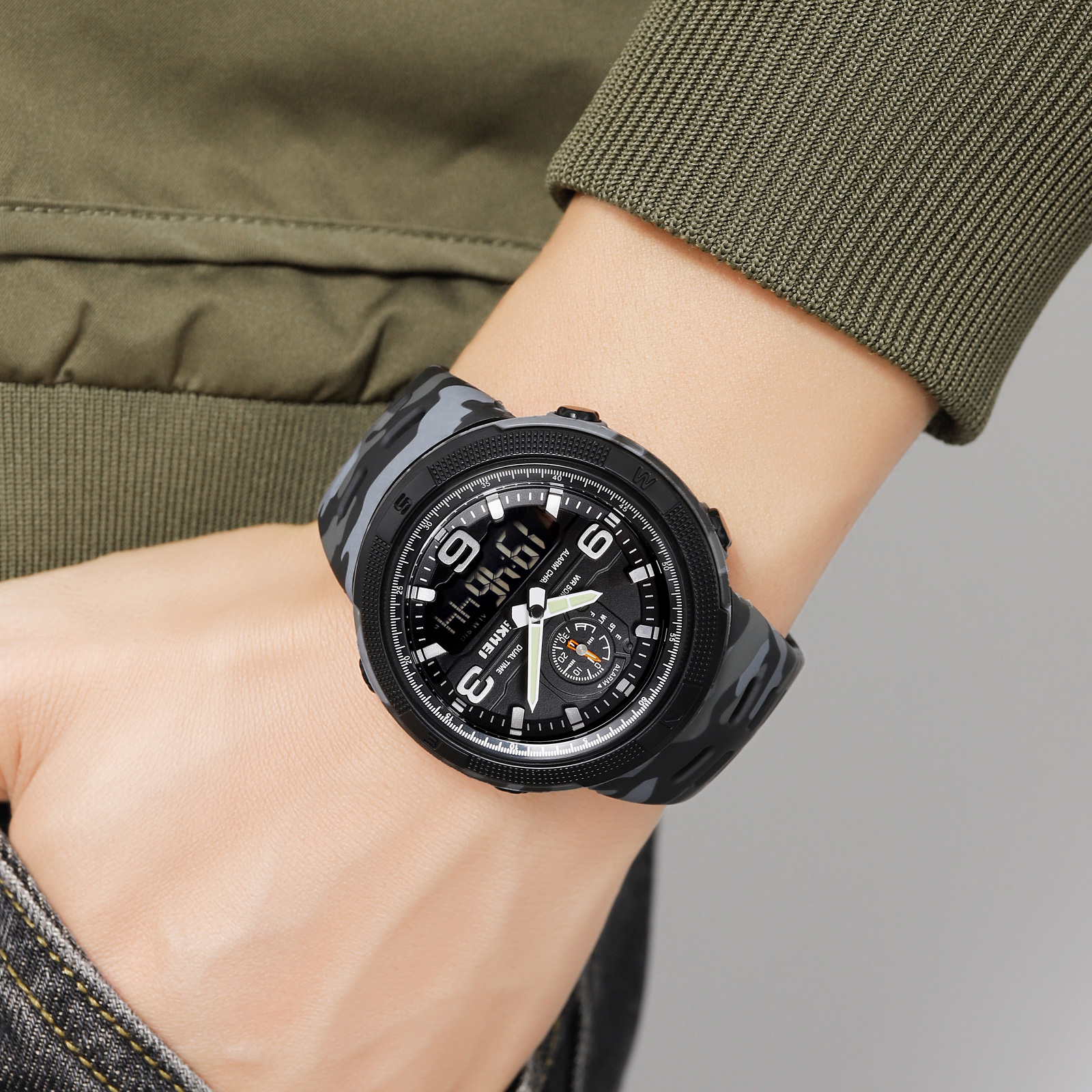 Skmei 1655BKBK Black - 3