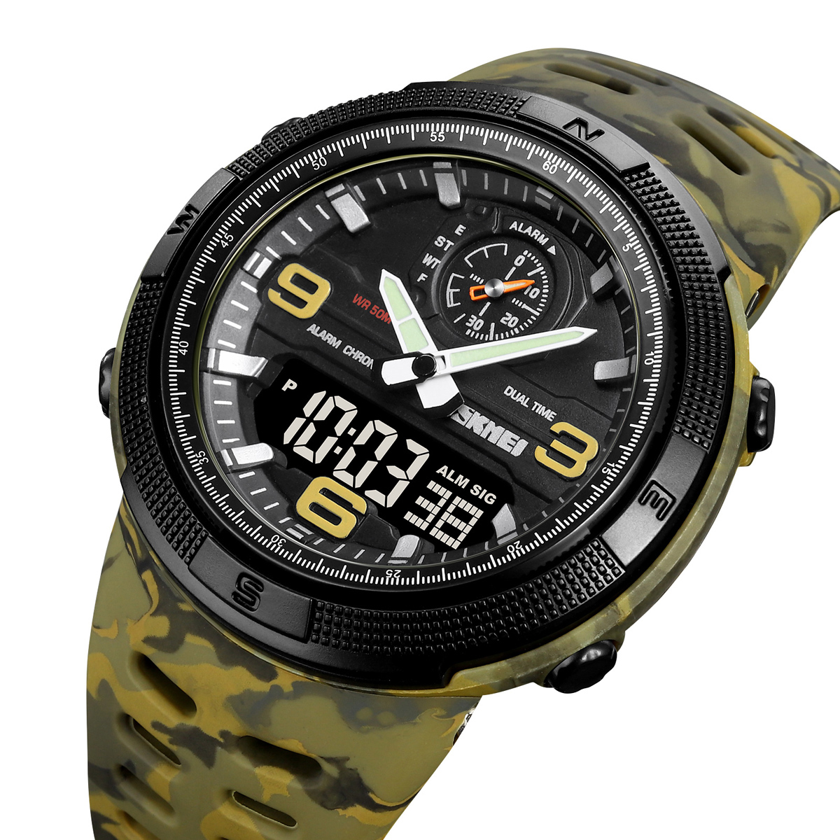 Skmei 1655CMGNBK Camo Green-Black - 2