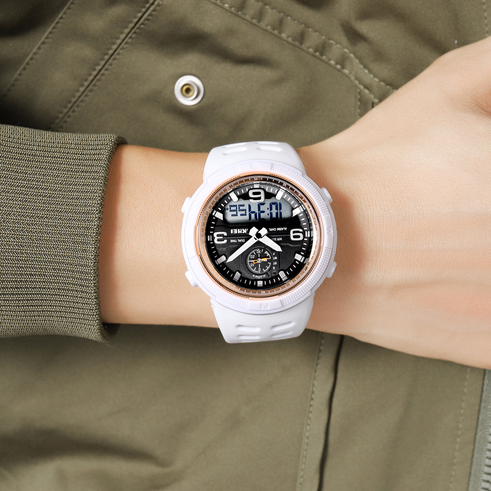 Skmei 1655WTWT White SALE - 3