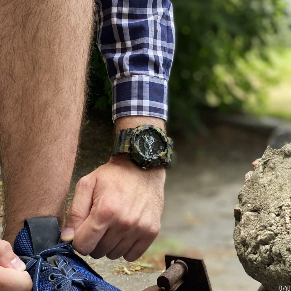 Skmei 1688 Green-Black Military - 3