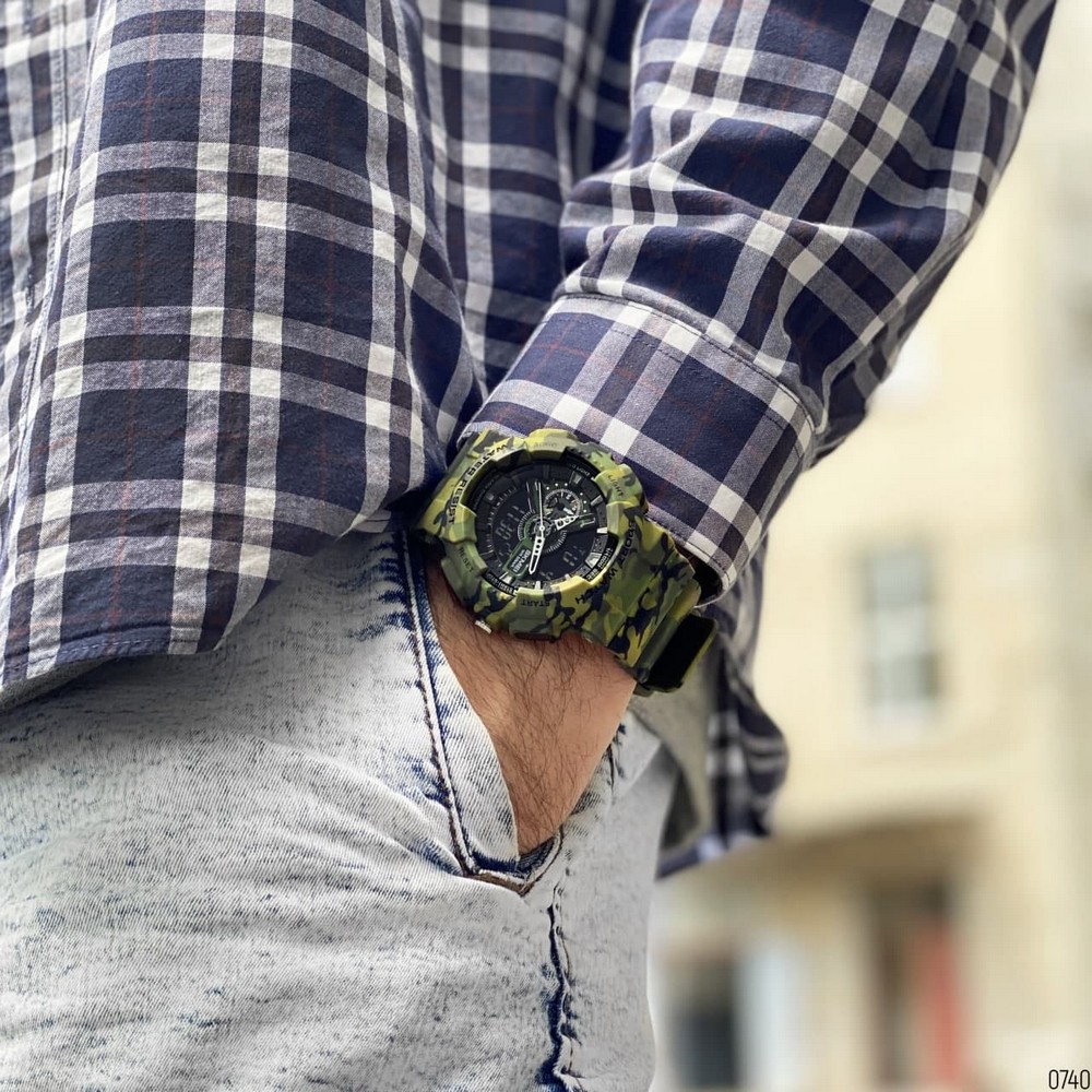 Skmei 1688 Green-Black Military - 4