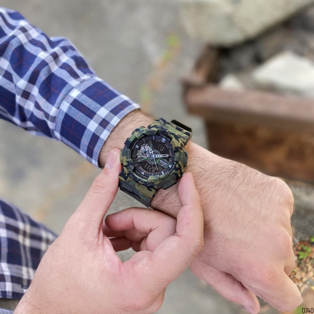 Skmei 1688 Green-Black Military - 5